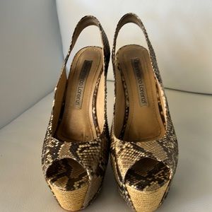 Gianmarco Lorenzi platform sling backs